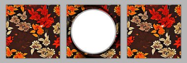 Duvar boyama dekorasyonları. Çiçek Resimleri