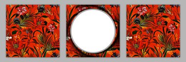 Duvar boyama dekorasyonları. Çiçek Resimleri