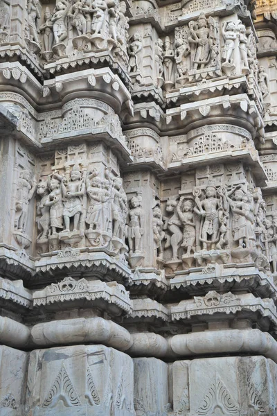 Jagdish Temple Walls Udaipur India — Stock fotografie