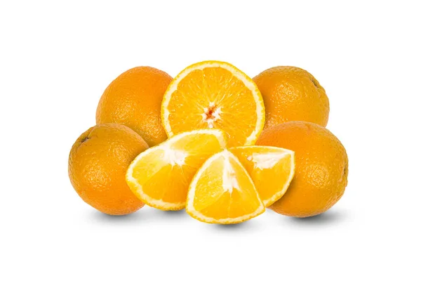 배경에 오렌지와 오렌지 — 스톡 사진