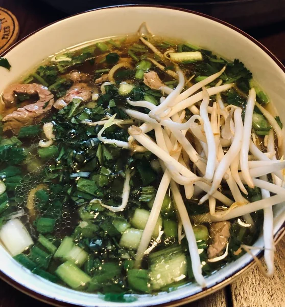 Zuppa Ramen Fatta Casa Con Gli Ingredienti Più Freschi — Foto Stock