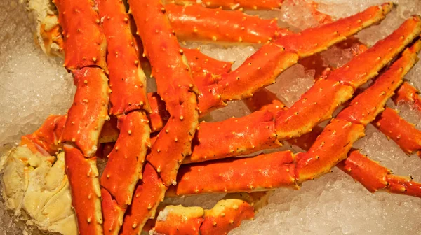 Close King Crab Legs — Stock Photo, Image