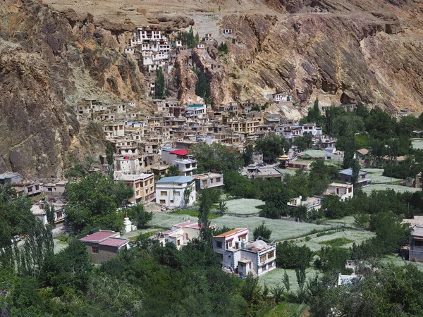 Monastère Bouddhiste Skurbuchan Gonpa Dans Les Montagnes Himalaya Inde Nord — Photo