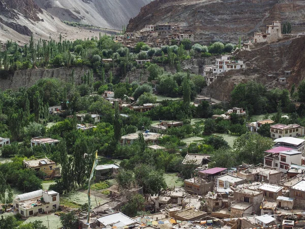 Monastère Bouddhiste Skurbuchan Gonpa Dans Les Montagnes Himalaya Inde Nord — Photo