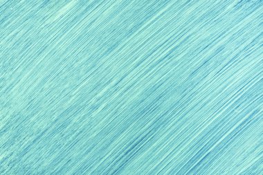 Soyut akışkan sanat arka planı açık mavi renk. Sıvı mermer. Turkuaz eğimli akrilik bir tablo. Gökyüzü çizgili suluboya arkaplan. Taş duvar kağıdı.