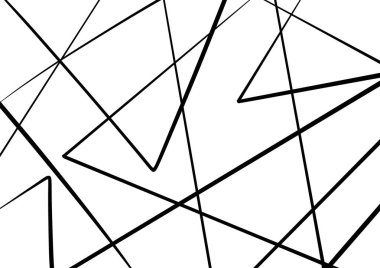 Siyah çizgileri olan soyut sanat arka plan beyaz rengi. Flüoresan ışığıyla arka plan. Çizgili geometrik desen. Fütürist unsurlu modern grafik tasarımı.