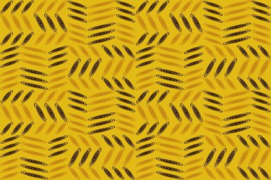 Klasik Arka plan Modeli. Çizgili Altın Sarı, Resim Duvar Kağıdı İçin Siyah.