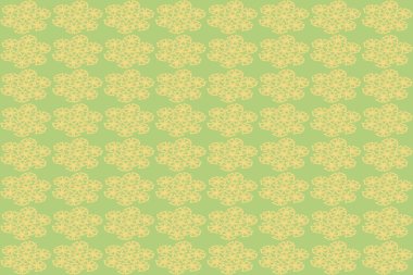 Art Floral Deseni. Tekstil Moda Çizimi, Duvar Kağıdı.