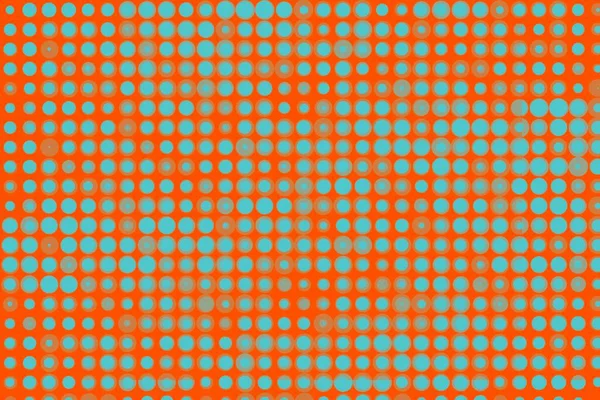 Patrón Puntos Color Gradiente Naranja Azul Para Fondo —  Fotos de Stock