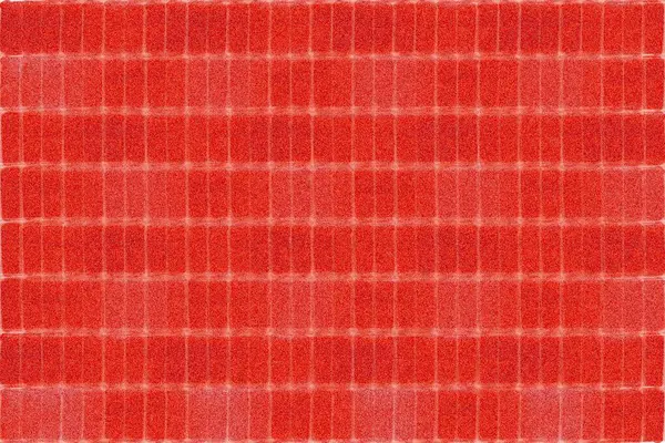 Vörös Textilminta Tervezés Szövet Durva Illusztráció — Stock Fotó