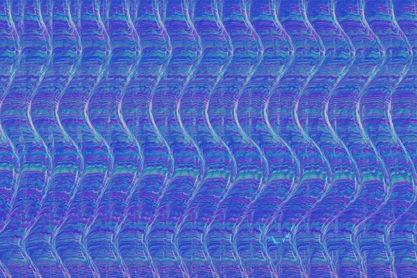 Blue Wave Pattern Shiny Line Design Bright Illustration — Stock Photo, Image