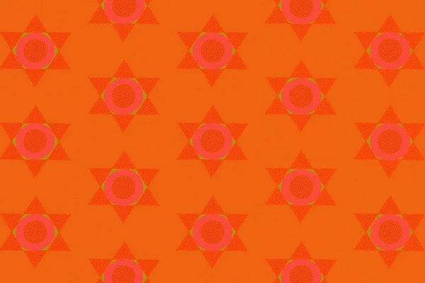오렌지 그라운드 패턴을 구현하 설명하기에 — 스톡 사진