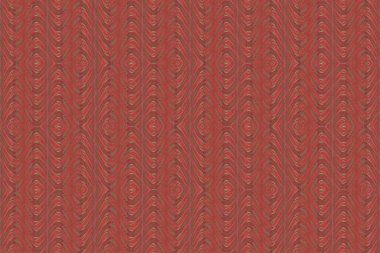 Retro Tekstil deseni. Dekoratif Kumaş Kırmızı Modern.