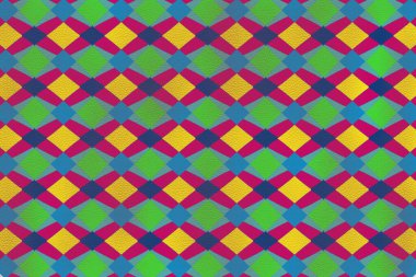 Geometrik desen. Arkaplan için Modern Renkli Şekil Tekrarla.