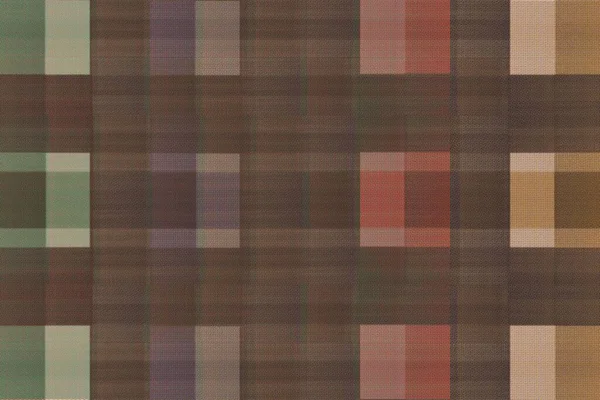 Padrão Têxtil Vintage Design Tecido Checkered — Fotografia de Stock