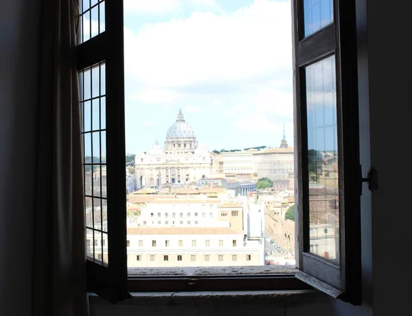 Vatican city from the window