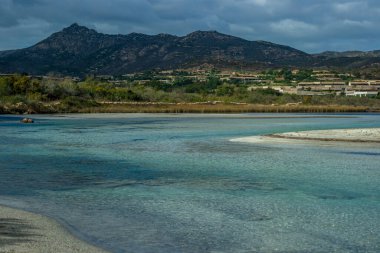  Pond ve Beach Lu impostu, San Teodoro, Sardinya, İtalya