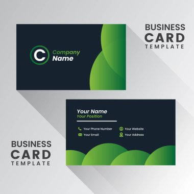 Kartvizit şablonları. Modern kartvizitler. Kartvizit düzeni.