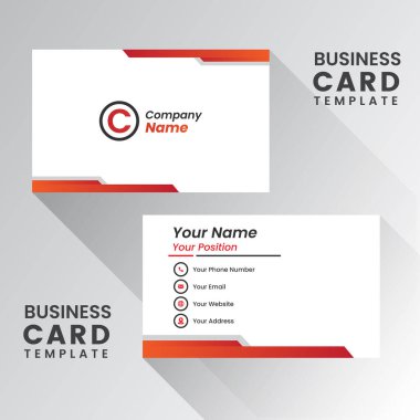 Kartvizit şablonları. Modern kartvizitler. Kartvizit düzeni.