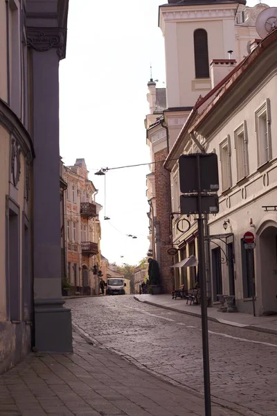 리투아니아의 돌아다녀 십시오 도시의 역사적 — 스톡 사진