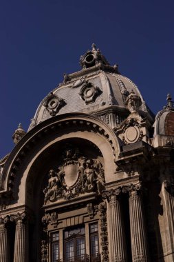 Romanya 'nın güzel caddeleri ve tarihi yapılarıyla Bükreş kenti