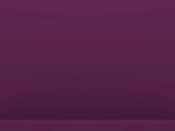 抽象フロックス背景3Dレンダリング 空のスペースルーム最小限のスタジオモックアップ紫色の背景デザインディスプレイ製品 表彰台 ポスター スタンド 化粧品 背景モックアップのための — ストック写真