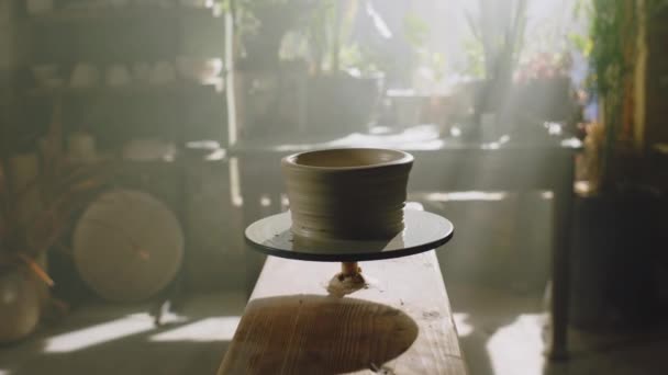 Magia y belleza del arte de la cerámica — Vídeos de Stock