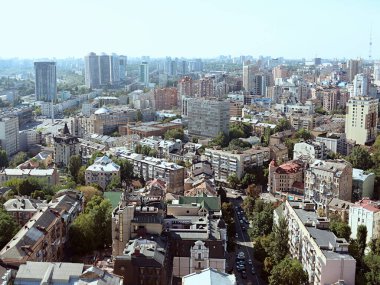 Ukrayna 'nın başkenti Kyiv' in merkezi.