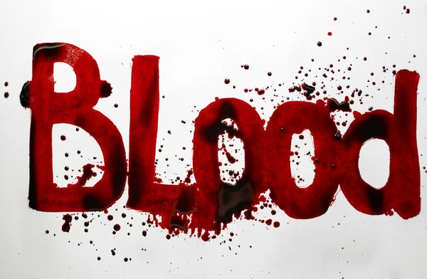 Palavras Doação Sangue Escrita Por Sangue Saúde Doação Conceito Ajuda — Fotografia de Stock