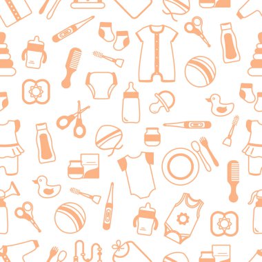 Bebeklere Bebeklere Bebek Bakımı Aksesuarları için Kusursuz Şekillendirme Malzemeleri. Şişe bezi kıyafetleri çorap emzik makas göğüs pompası tarak termometre içme kabı