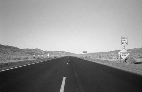 Road Death Valley — Stock Photo, Image