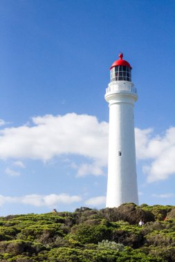 Sahil feneri Yazı ve okyanus