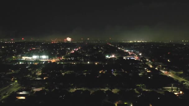 Cette Vidéo Montre Une Vue Imprenable Sur Les Feux Artifice — Video