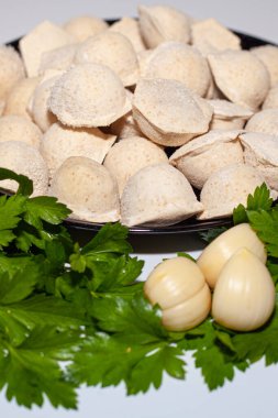 Nefis hindi köfteleri. Baharatlı taze etli börek. Organik lezzetli titanyum et