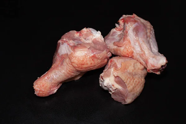 Γαλοπούλα Δέρμα Βιολογικό Κρέας Γαλοπούλας Λαχανικά — Φωτογραφία Αρχείου
