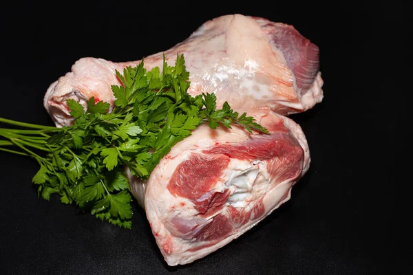 Baquetas Pavo Con Piel Carne Pavo Ecológico Con Verduras — Foto de Stock