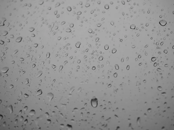 Nubes Lluvia Con Fondo Gotas Lluvia —  Fotos de Stock