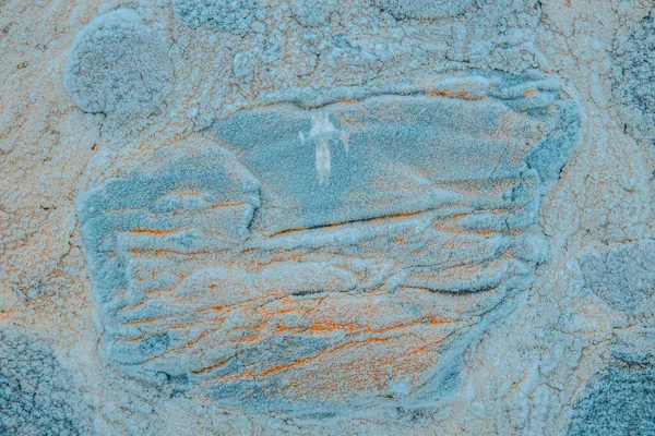 Hdr Фото Замерзшие Камни Зимой Каменная Структура Фон — стоковое фото
