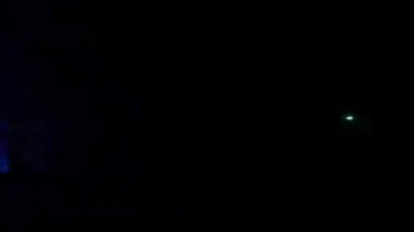 Dumanda lazer projeksiyon ışınları. Siste lazer ışınları