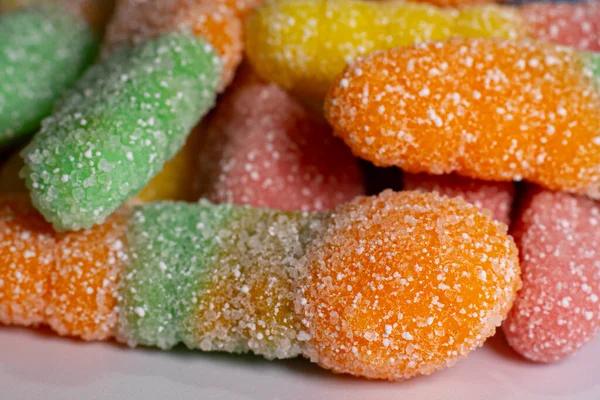 맛있는 사탕에 불건전 — 스톡 사진