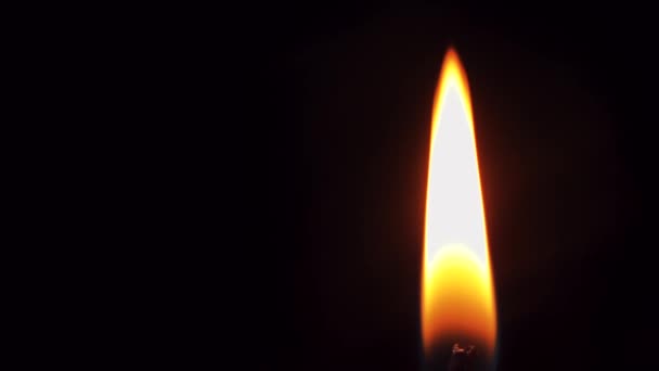 Φως Των Κεριών Στον Καπνό Ημέρα Μνήμης Κεριά Αναμνηστικά Κεριά — Αρχείο Βίντεο