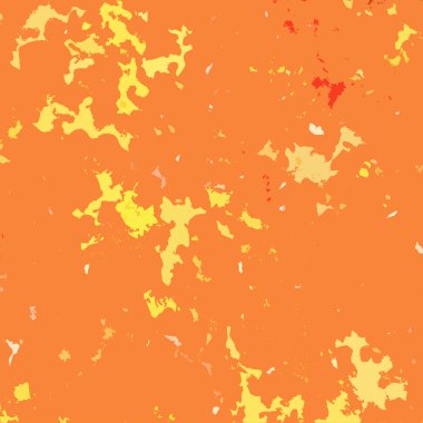 Sarı ve kırmızı noktalı turuncu arkaplan ve çizgiler