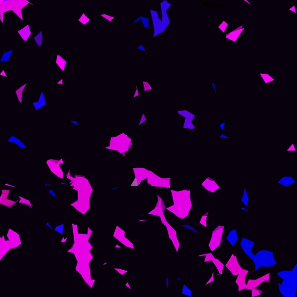 Schwarzer Hintergrund Mit Rosa Und Blauen Flecken — Stockfoto