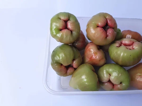 Πράσινο Dalhari Guava Μήλο Νερό Μια Γλυκιά Γεύση Και Ζουμερό — Φωτογραφία Αρχείου