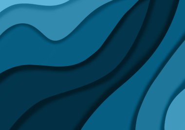 mavi soyut eğri çizgiler desenli arkaplan duvar kağıdı 