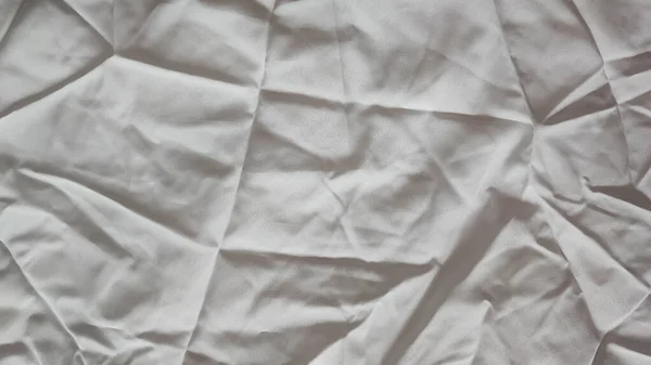 Fabric Crumpled Washcloth White — Stock Photo, Image