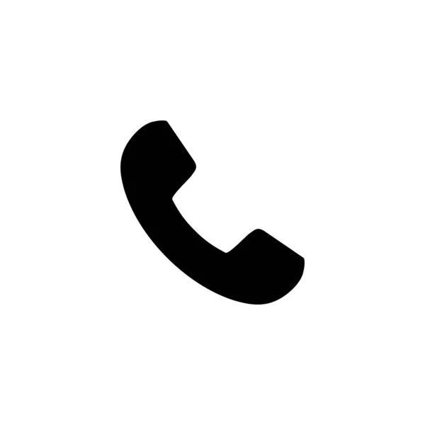 Ring Ikonen Vektor Illustration Telefonskylt Och Symbol Telefonikon Kontakta Oss — Stock vektor