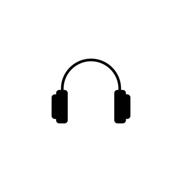 Піктограма Значка Навушника Векторна Ілюстрація Знак Символ Навушників — стоковий вектор