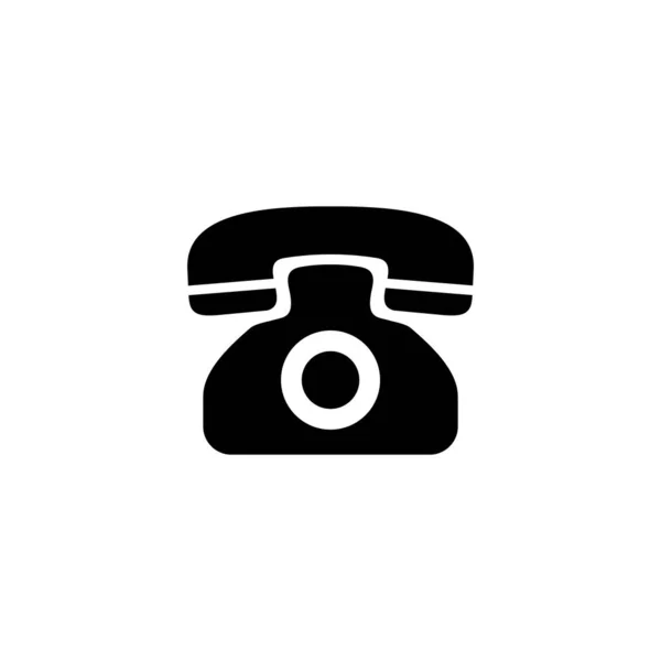 Telephone Icon Vector Illustration Phone Sign Symbol — Stock Vector