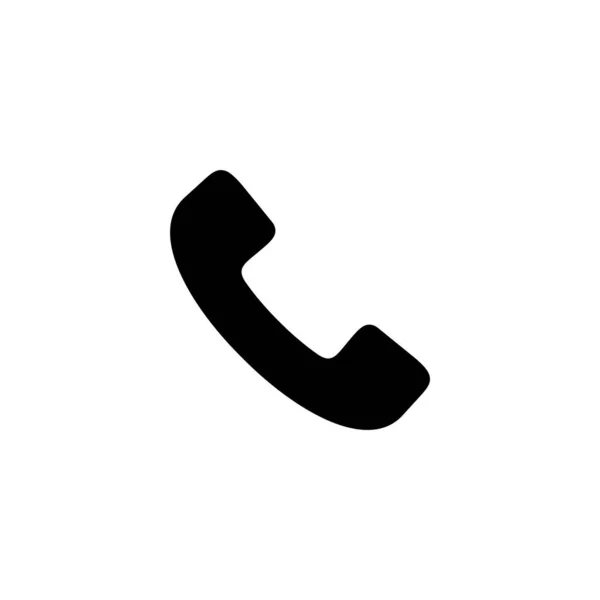 Вызовите Векторную Иллюстрацию Телефонный Знак Символ Значок Телефона Свяжитесь Нами — стоковый вектор